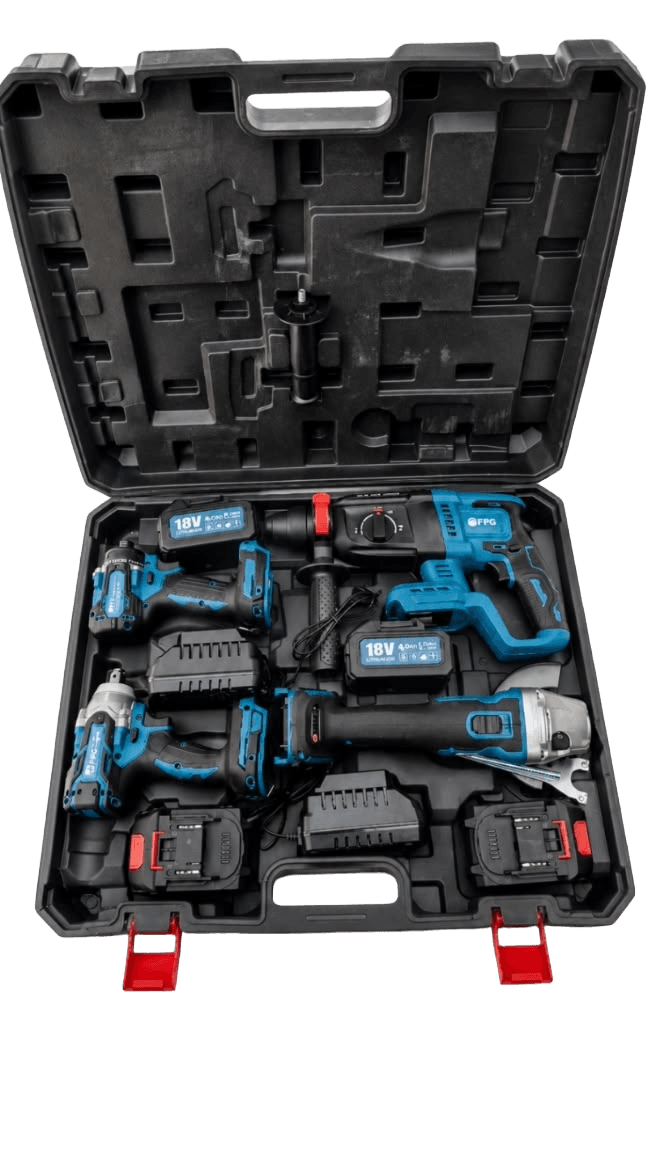 4-in-1 Cordless Tool Kit 18V